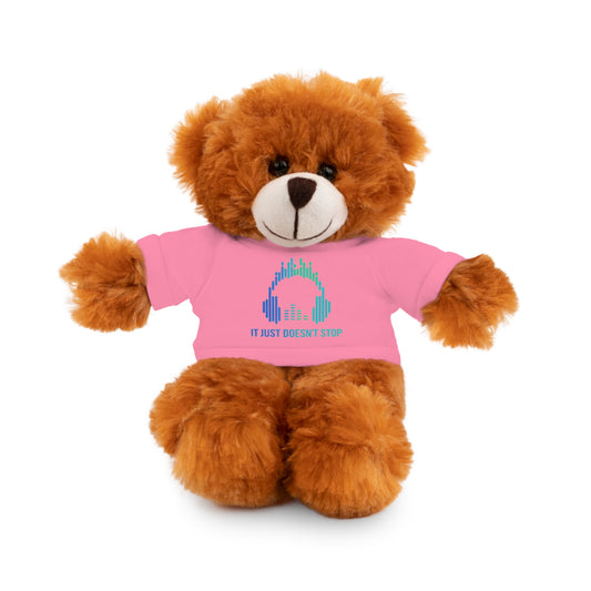 IJDS Cuddle Beats Bear - Pink Tee