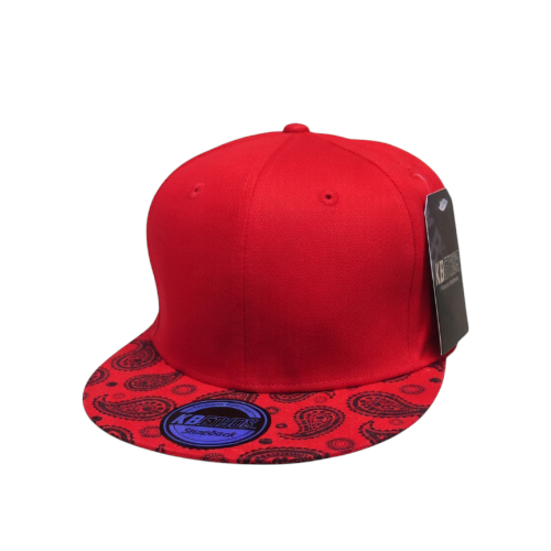 Kbethos Bandana Brim Hat - Red