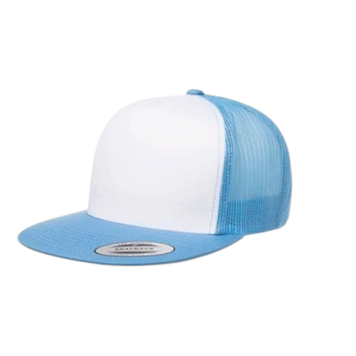 6006 Trucker Hat Carolina Blue/White