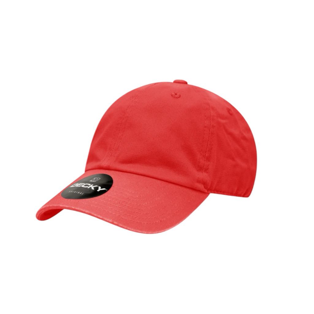 Decky 205 Baseball Cap - Red