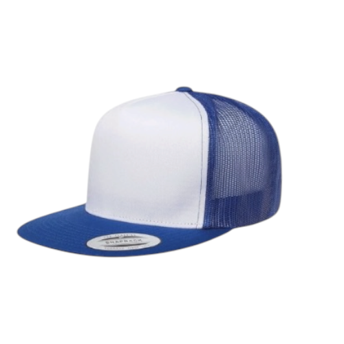 6006 Trucker Royal/White