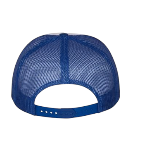 6006 Trucker Royal/White