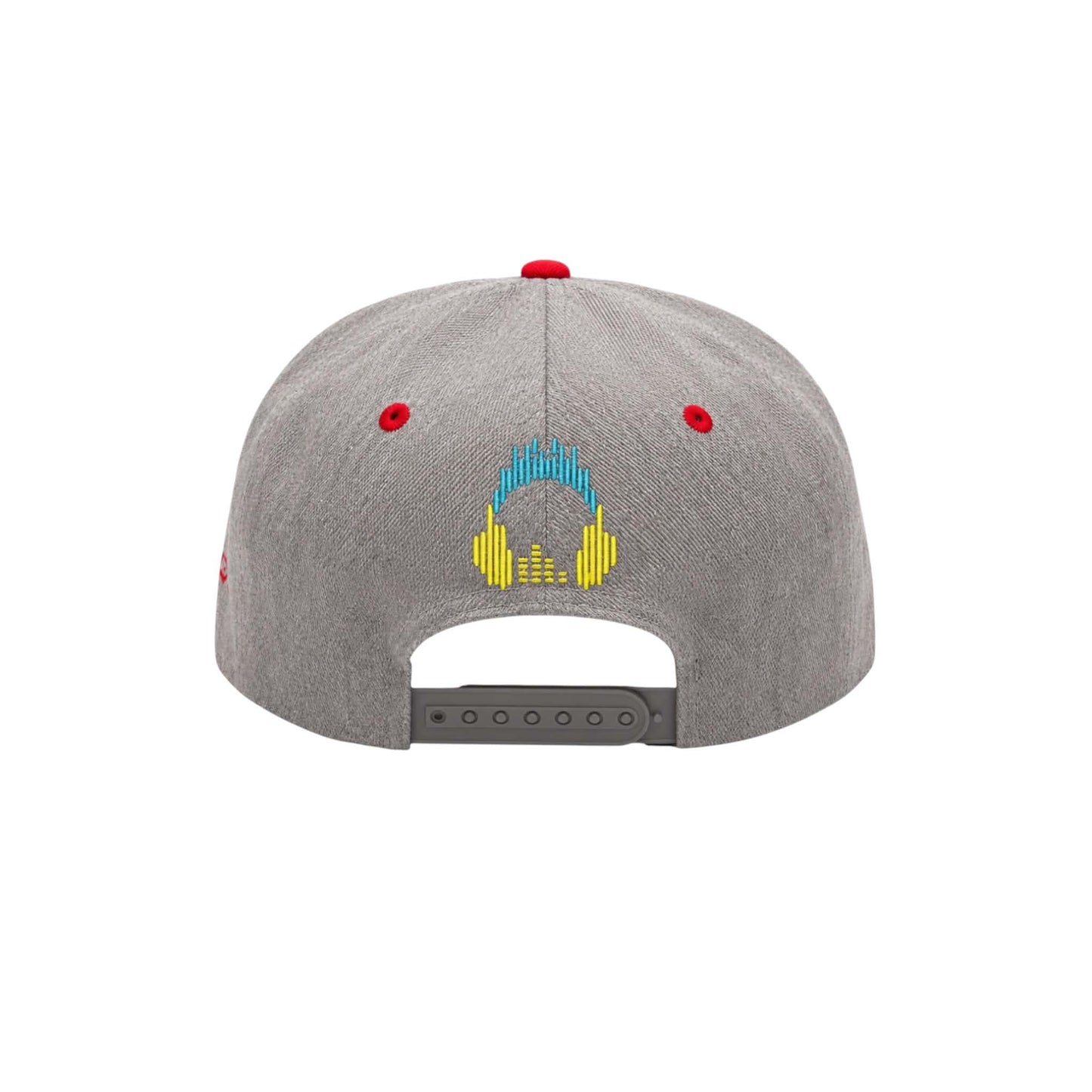 Drop the Bass | Grey & Red Full Logo
