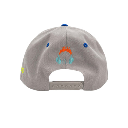 Drop the Bass | Grey & Royal Full Logo