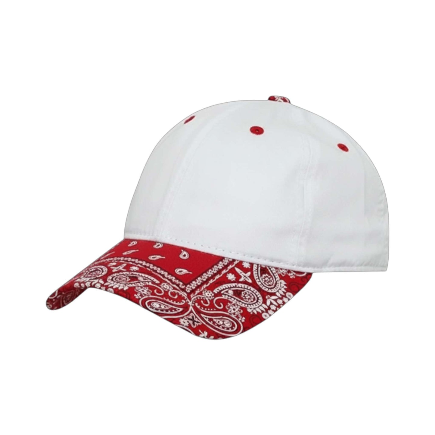 256 White/Red Paisley