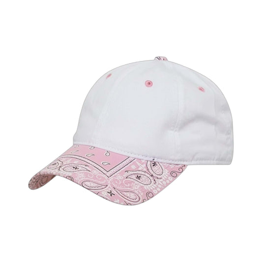 256 White/Pink Paisley
