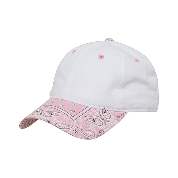 256 White/Pink Paisley