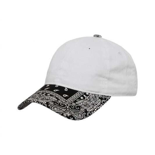 256 White/Black Paisley