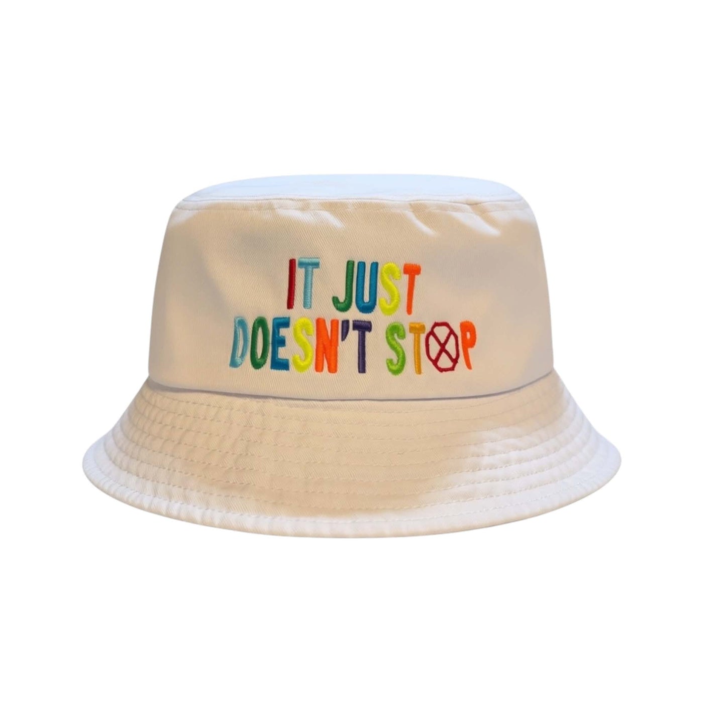 IJDS White Bucket Hat