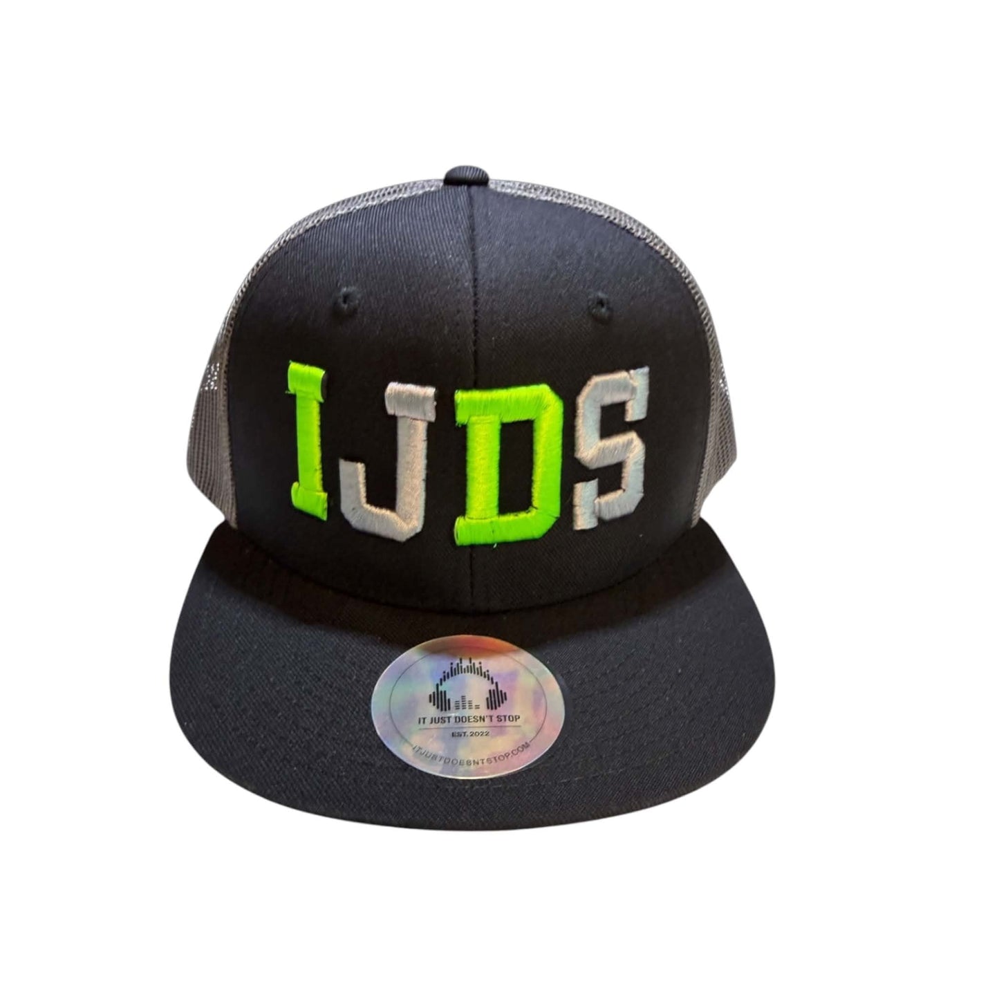 IJDS Trucker Hat Black/Grey