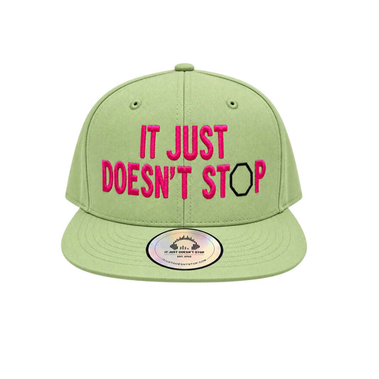 IJDS Pistachio Pink Snapback