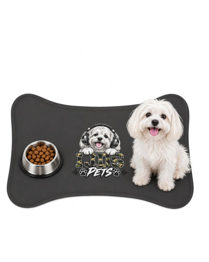 IJDS Pets - Fluff & Bass | Camo Feeding Mat