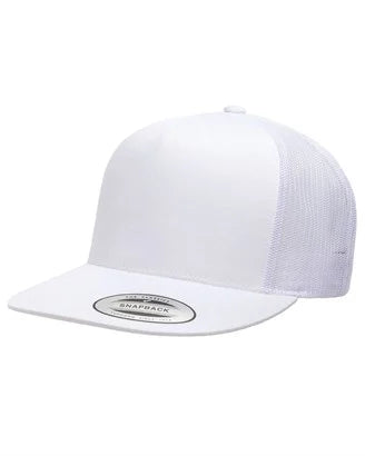 Yupoong 6006 Trucker Hat - White