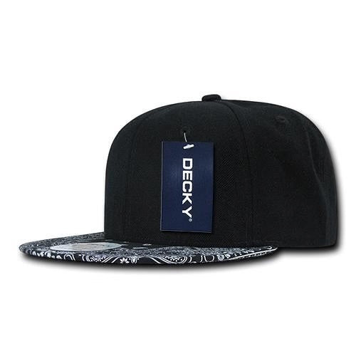 Decky Paisley 1093 Snapback - Black