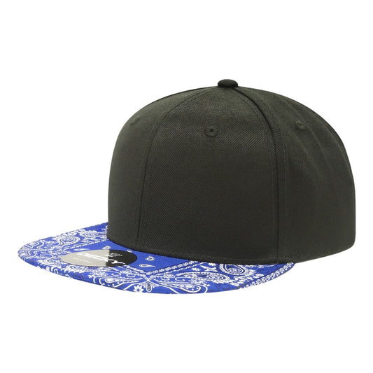 Decky Paisley 1093 Snapback - Black/Royal