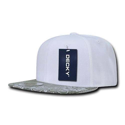 Decky Paisley 1093 Snapback - White/Grey