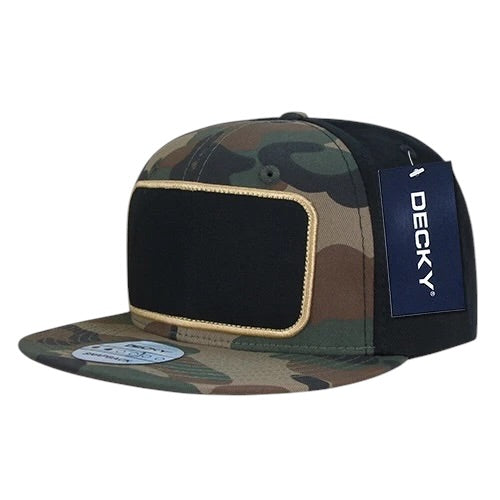 Decky 1096 Patch Snapback - Camo/Black