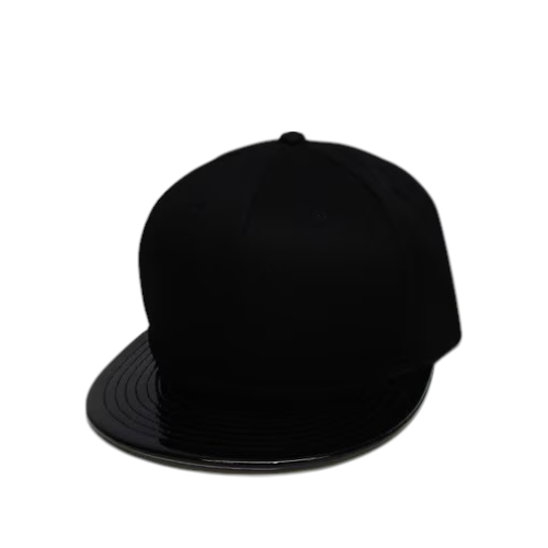 Kbethos Enamel Brim Snapback - Black