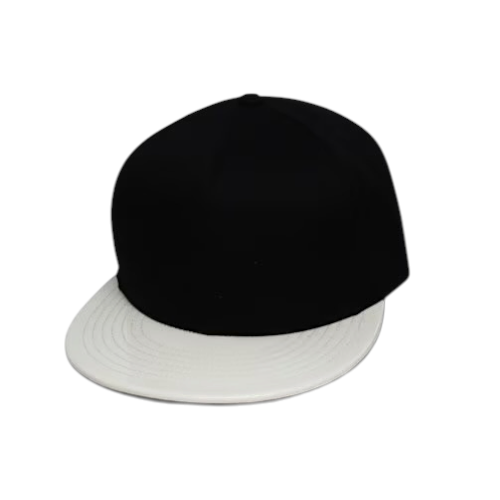 Kbethos Enamel Brim Snapback - Black/White