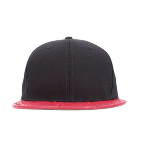 Ostrich Brim Black/Red
